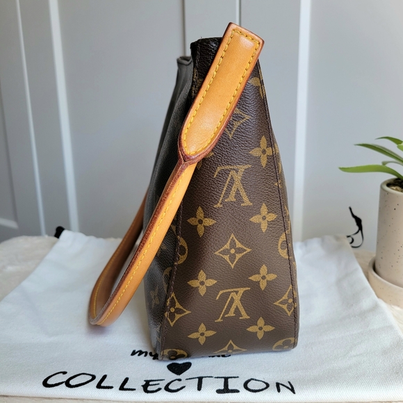 💕DISCONTINUED Louis Vuitton Looping MM Shoulder Bag Monogram - Picture 4 of 16